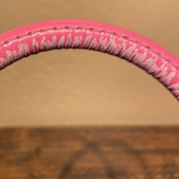 Kate Spade Sadie Pink Pebbled Leather Satchel/Crossbody Bag - Picture 6 of 11